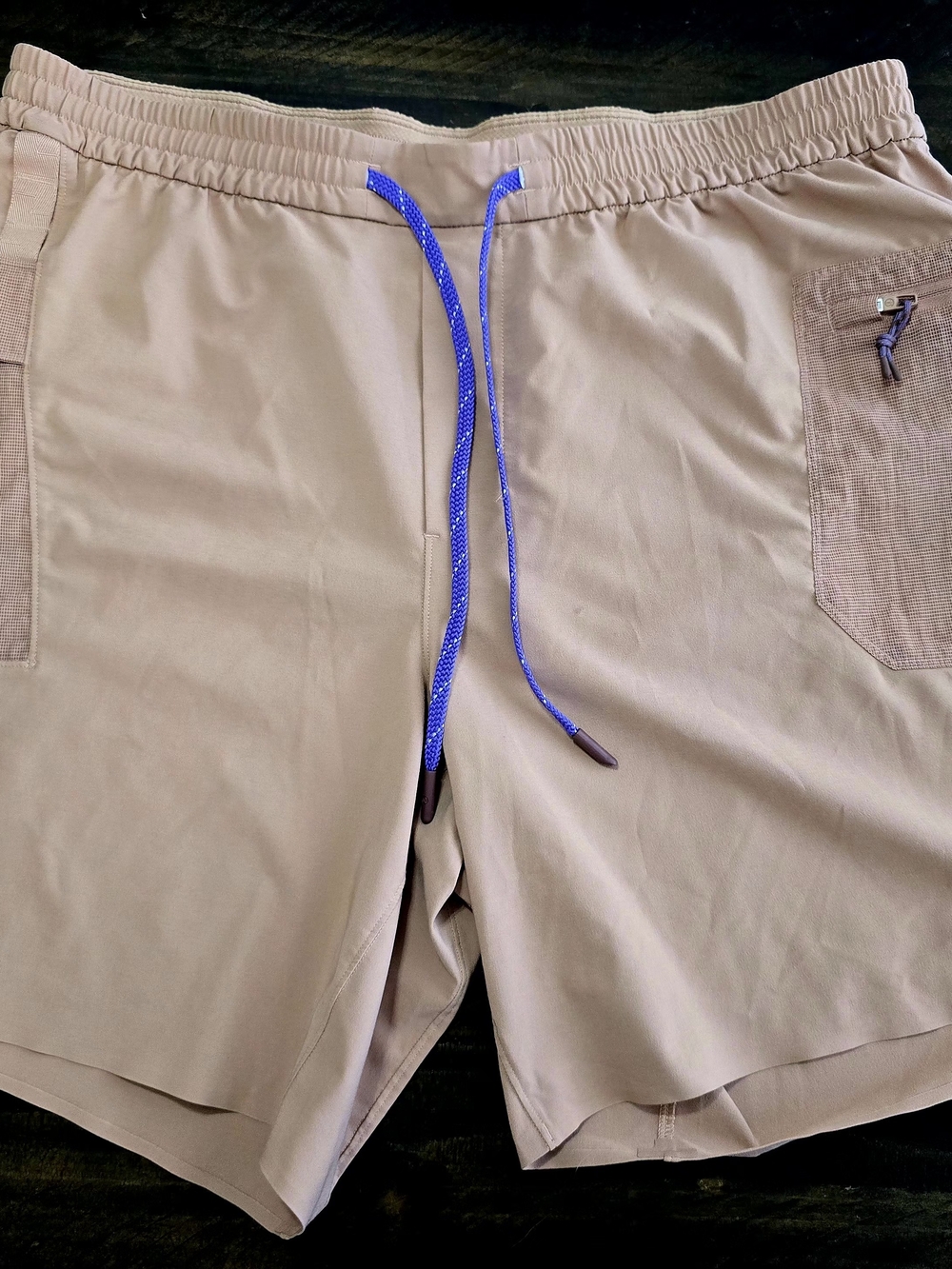 Lululemon Water-Repellent Hiking Short 8" Cargo Pocket Men's XL Clay Pink